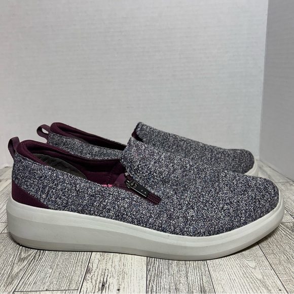 Ryka Shoes - Ryka Ally burgundy slip on sneakers size 11